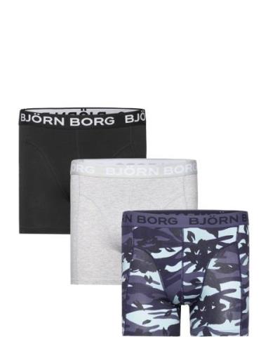 Björn Borg Cotton Stretch Boxer 3P Marinblå