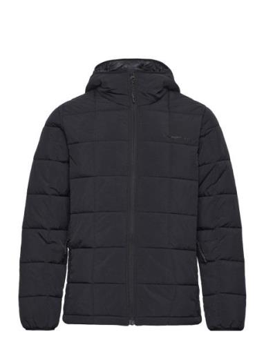 Knowledge Cotton Apparel Go Anywear? Quilted Padded Jacket - Svart