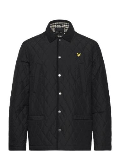 Lyle & Scott Quilted Jacket Svart