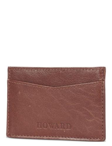 Howard London Leather Cardwallet Ryder Brun