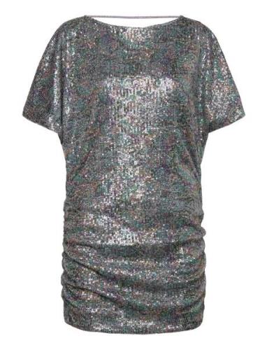 Ba&sh Zendaya Dress Silver