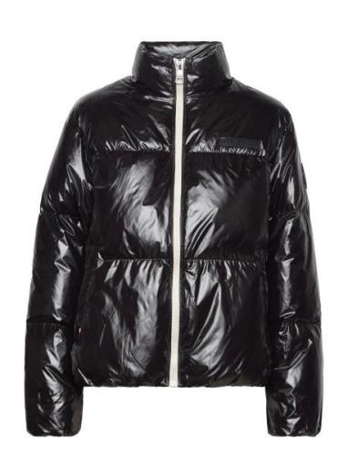 Tommy Hilfiger New York Gloss Puffer Jacket Svart