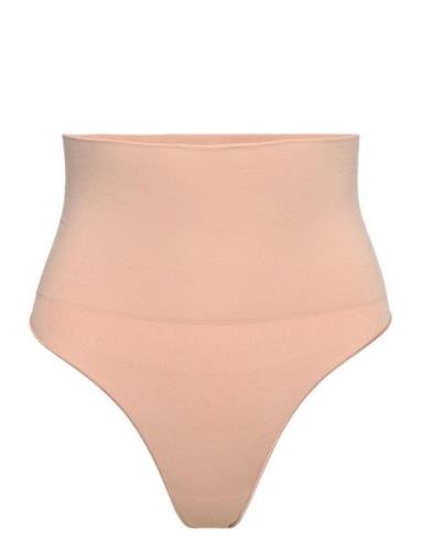 Lindex Girdle Shaping Thong High Sea Beige