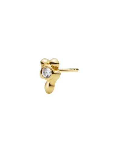 Maria Black Iris Stud Guld