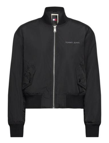 Tommy Jeans Tjw Classics Bomber Jacket Ext Svart