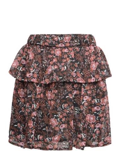 Creamie Skirt Flower Dobby Multi/patterned