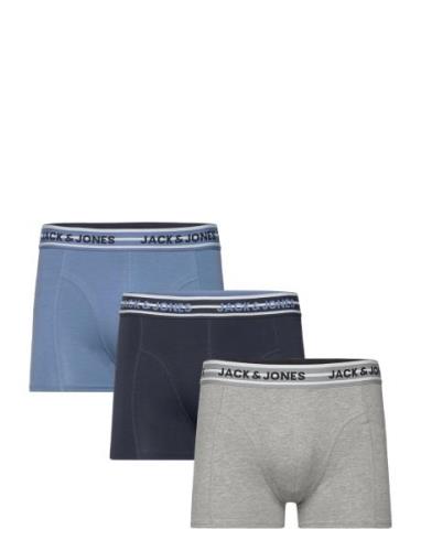 Jack & J S Jacpeter Solid Trunks 3 Pack Marinblå