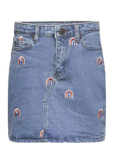 The New Tnjanet Denim Skirt Blå