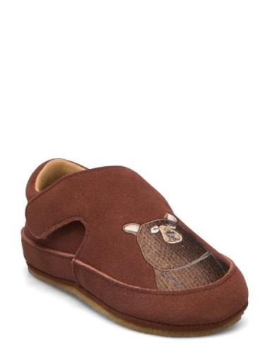 Wheat Pixi Indoor Shoe Brun