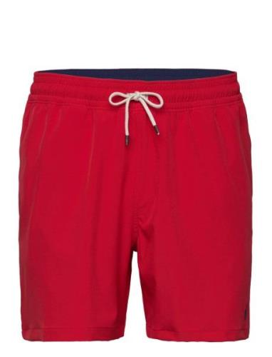 Polo Ralph Lauren 5.75-Inch Traveler Classic Swim Trunk Röd