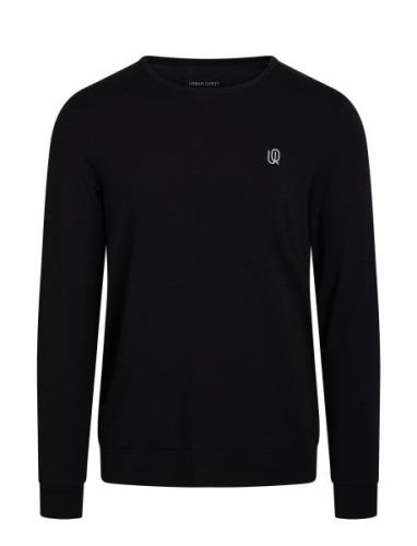 URBAN QUEST Men Bamboo Sweatshirt Svart