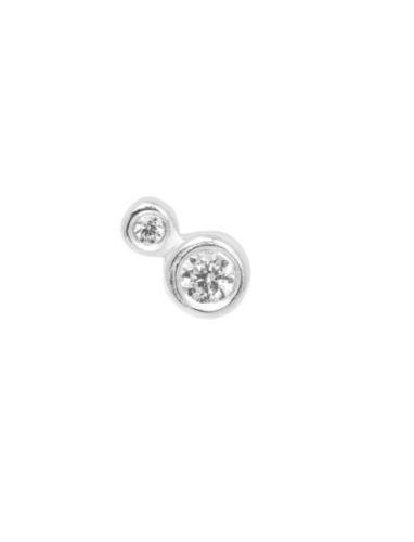 IX Studios Ix Couture Earring Silver Silver