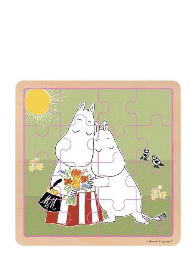 Moomin - Wooden Square Puzzle - Hugs Toys Puzzles And Games Puzzles Wo...