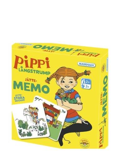 Jättememo Pippi Långstrump Toys Puzzles And Games Games Memory Multi/p...