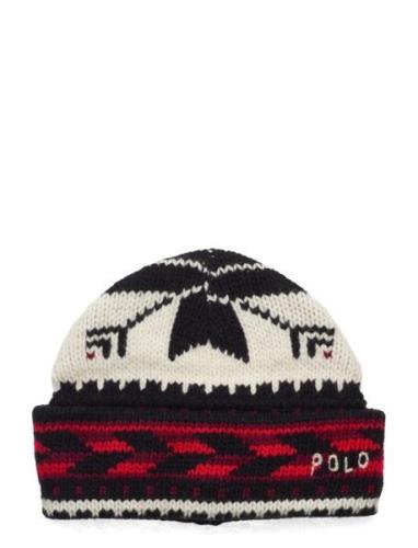 Polo Ralph Lauren Wool Blend-Snowflake Hat Svart