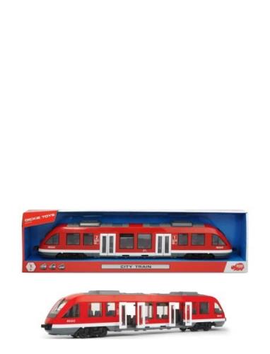 Dickie - City Train Toys Toy Cars & Vehicles Toy Vehicles Red Dickie T...