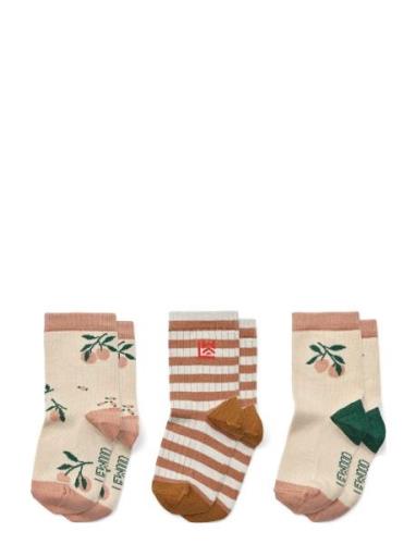 Liewood Silas Socks 3-Pack Multi/patterned