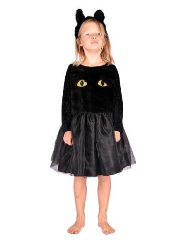 Den Goda Fen Cat Dress Svart