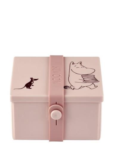 Moomin The Moomins Storage/Lunch Box Square Rosa