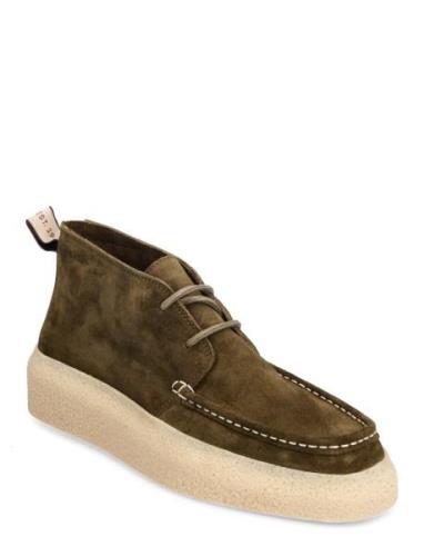 GANT Bravoz Mid Boot Khaki Green