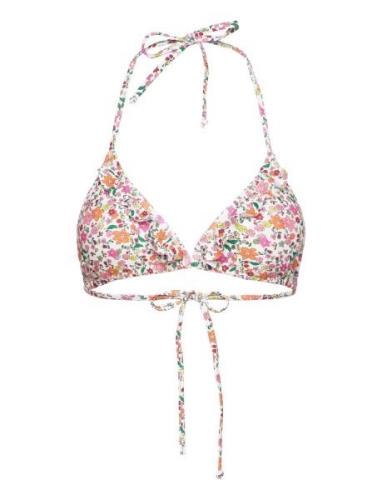 Becksöndergaard Anemona Bel Frill Bikini Top Multi/patterned