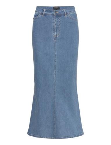 Bardot Larence Denim Maxi Skirt Blå