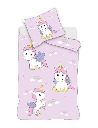 Bed Linen Junior Nb 2302 Unicorn - 100X140, 40X45 Cm Home Sleep Time B...