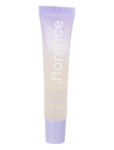 Florence By Mills Work It Pout Plumping Lip Gloss Nude