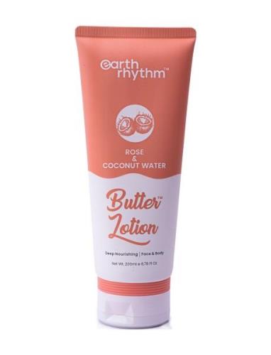 Earth Rhythm Rose & Coconut Water Butter Body Lotion Nude