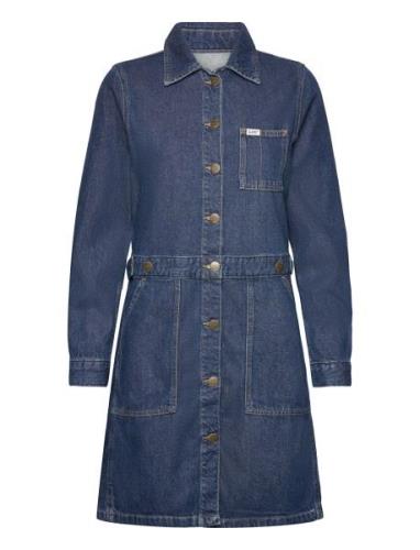 Lee Jeans Workwear Dress Blå