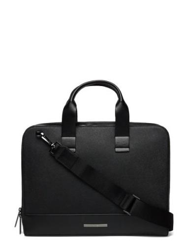 Calvin Klein Modern Bar Slim Laptop Bag Svart