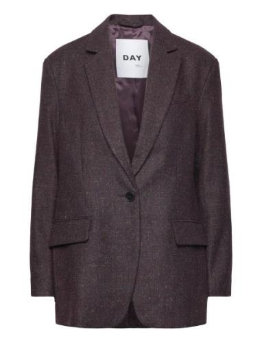 Day Birger Et Mikkelsen Allen - Sprinkled Wool Burgundy