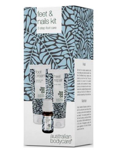 Australian Bodycare Feet & Nails Kit - 3 Step Foot Care Nude