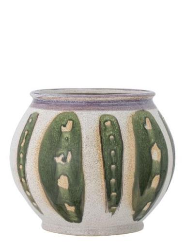 Sazan Flowerpot Home Decoration Flower Pots Green Bloomingville