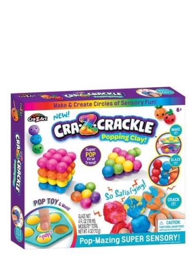 Crazart Crackle Clay Pop-Mazing Super Sensory Set Toys Creativity Draw...