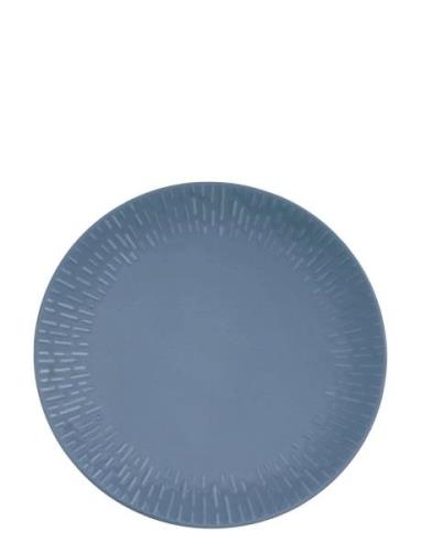 Aida Confetti Dinner Plate W/Relief 1 Pcs Giftbox Blå