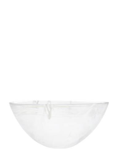 Kosta Boda Contrast Bowl White/White Vit