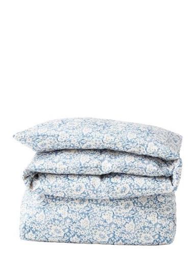 Lexington Home Blue Floral Printed Cotton Sateen Bed Set Blå