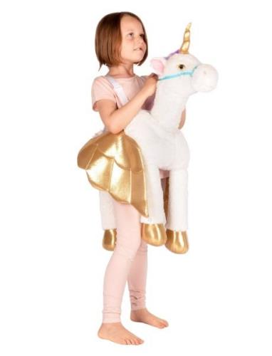 Ride On Unicorn Toys Costumes & Accessories Character Costumes White D...