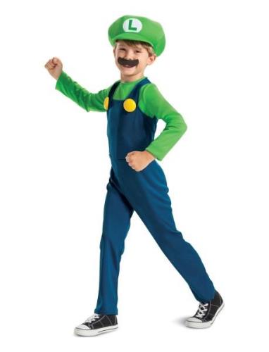 Disguise Luigi Fancy Dress Intl Multi/patterned