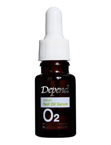 Depend Cosmetic Argan Nail Oil Serum 10Ml Se/Fi Nude