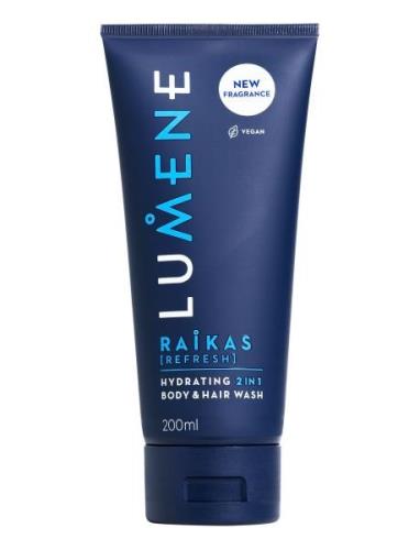 LUMENE Men Raikas Hydrating 2In1 Body & Hair Wash 200 Ml Nude