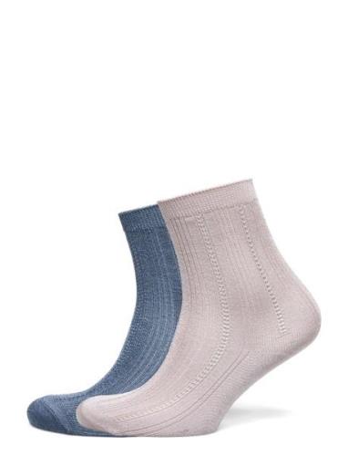 Becksöndergaard Glitter Drake Sock 2 Pack Blå