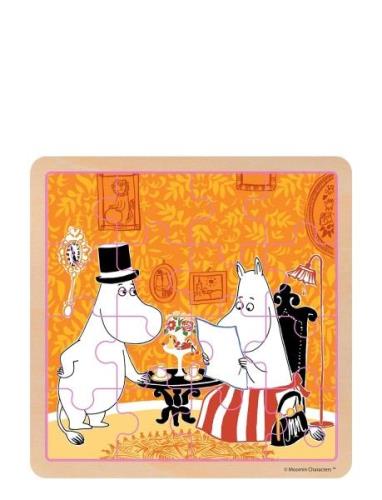 Moomin - Wooden Square Puzzle - Teatime Toys Puzzles And Games Puzzles...