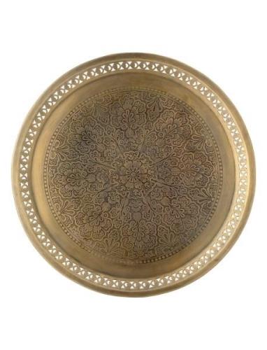 Juka Tray Home Tableware Dining & Table Accessories Trays Gold Bloomin...