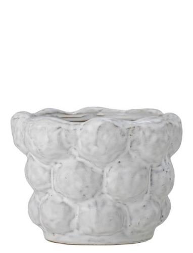 Dieter Flowerpot Home Decoration Flower Pots White Bloomingville