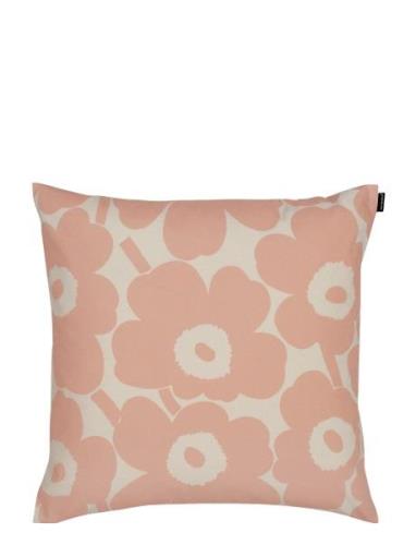 Marimekko Home Pieni Unikko Cushion C. 50X50 Rosa