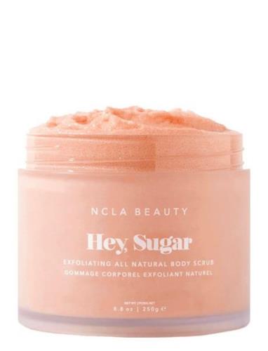 NCLA Beauty Hey, Sugar Peach Body Scrub Korall