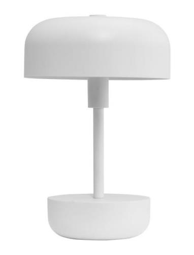 Haipot Hvid Led Genopladelig Bordlampe Home Lighting Lamps Table Lamps...
