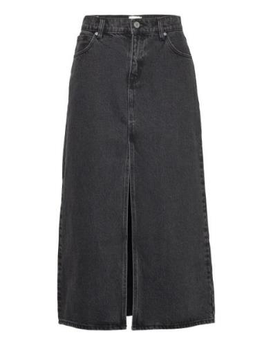 ABRAND A 99 Low Maxi Skirt Chloe Svart